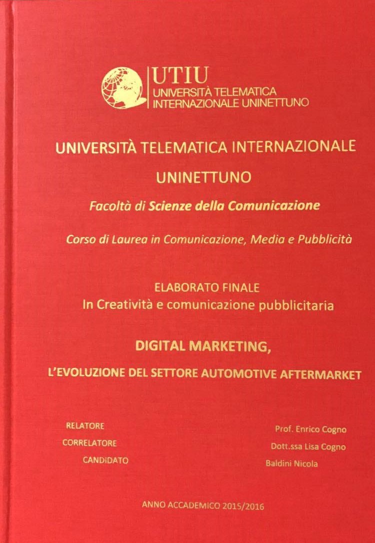 Inforicambi in una tesi di laurea