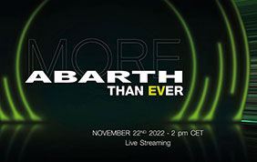 Nuova Abarth 500 elettrica: anteprima il 22 novembre