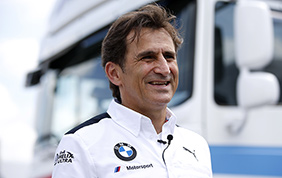 Un super Alex Zanardi nel DTM con BMW