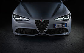 Nuova Alfa Romeo Giulia: uno sguardo da Tonale