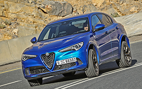 Alfa Romeo Stelvio Quadrifoglio: la nostra prova su strada per le vie di Dubai