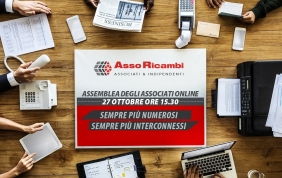 Asso Ricambi: oggi assemblea di fine anno