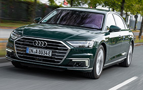 Nuova Audi A8 Plug-In Hybrid
