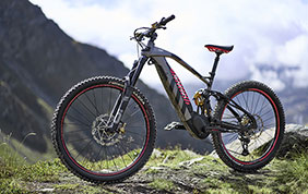 Audi e-bike: mountain bike, elettrica e con sospensioni Ohlins