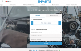 B-Parts si rafforza l'e-commerce per i ricambi auto usati