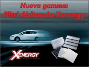 Xenergy: Al via la nuova gamma di Filtri Abitacolo