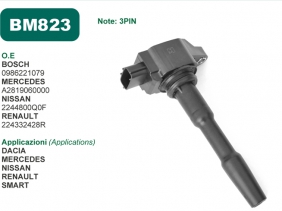 Mecra comunica la disponibilità della Bobina accensione BM823