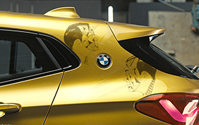 Rivestimenti in Alcantara per la BMW X2 Rebel Edition