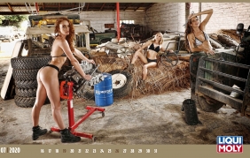 Il calendario sexy di Liqui Moly!