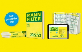 Nuovo catalogo MANN-Filter 2022/2023 con 2 nuove edizioni