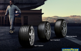 Goodyear presenta la neo gamma di pneumatici Eagle F1 SuperSport
