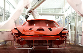 Ferrari punta sulla verniciatura a bassa temperatura