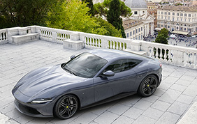 Al via nella Capitale le riprese della nuova Ferrari Roma