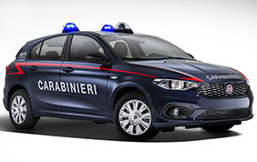 500 nuove Fiat Tipo in dotazione all'Arma dei Carabinieri