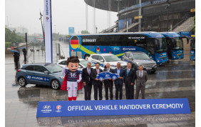 Hyundai consegna oltre 350 veicoli a supporto di UEFA EURO 2016™