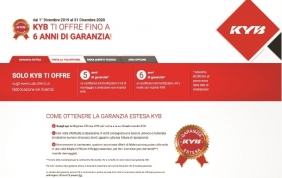 Ricambi KYB: sicurezza garantita ancora più a lungo