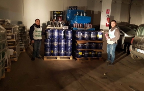 Maxi sequestro di olio lubrificante per motori