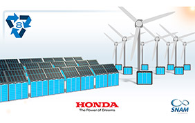 Honda punta sulla rigenerazione delle batterie