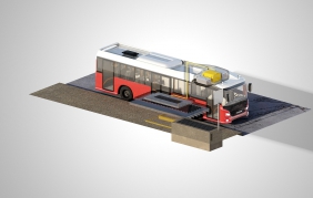 L'autobus del futuro? Ibrido-elettrico con ricarica wireless