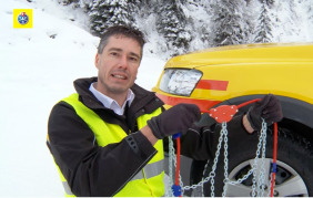 Catene da neve: così le monti facilmente