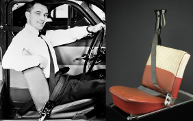 La cintura di sicurezza salva vite umane dagli anni '60