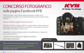 Sospensioni in cattivo stato? Il contest social di KYB