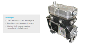 Knorr-Bremse ha ampliato il portafoglio di compressori originali rigenerati.