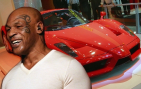 All'asta la Ferrari di Mike Tyson