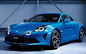Renault Alpine: leggera, potente, con telaio in alluminio