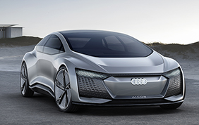 Audi Aicon: elettrica, comunicativa, futuristica