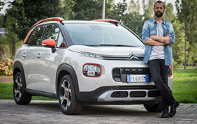 Fabio Volo sceglie la nuova Citroen C3 Aircross