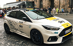 Una squadra vincente: Ford Focus RS Track Edition con il Team Sky Sport