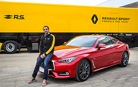 Una Infiniti Q60S Coupé per il Direttore Generale Renault Sport F1