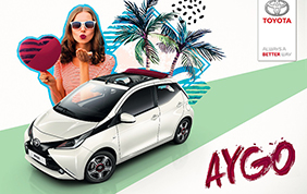 Toyota Aygo X-Wave: dinamica e divertente