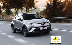 Sicurezza ai massimi livelli per Toyota C-HR