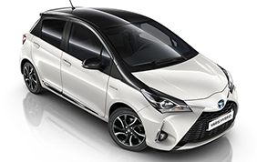 Nuova Toyota Yaris Hybrid Trend White Edition