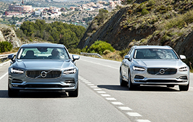 Le Volvo Serie 90 finaliste per il Car of the Year 2017