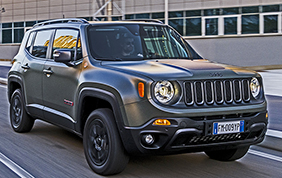 Una Jeep Renegade Hyper da supereroi