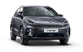 Una Kia e-Niro da oltre 480 chilometri di autonomia