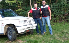 Gli ammortizzatori KYB in pista sulla Suzuki Vitara V8