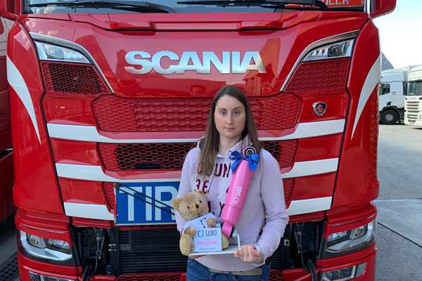 Manuela Brunner è la camionista dell'anno