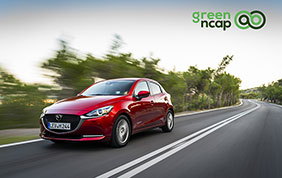 Mazda2: eccellenti consumi nei test reali Green NCAP