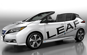 Nissan Leaf Open Car: scoperta ed elettrica