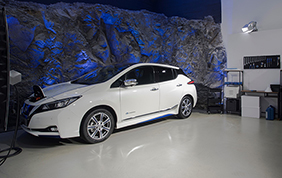 Nissan sperimenta una nuova frequenza di connessione ad alta velocità