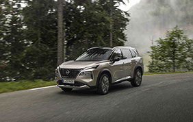 Nissan X-Trail e-Power: official electrified car del Winter Tour 2023