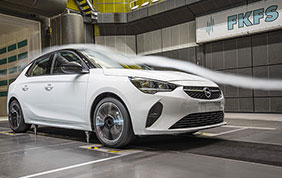 Massima cura aerodinamica per la nuova Opel Corsa