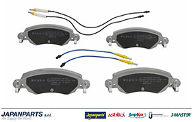 Pastiglie freno Japanparts: nessun compromesso