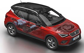 Seat Arona TGI: spazio al metano