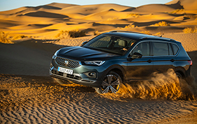 La Seat Tarraco 4Drive nel deserto