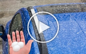 RC auto: sai come tutelarti da una grandine improvvisa?
